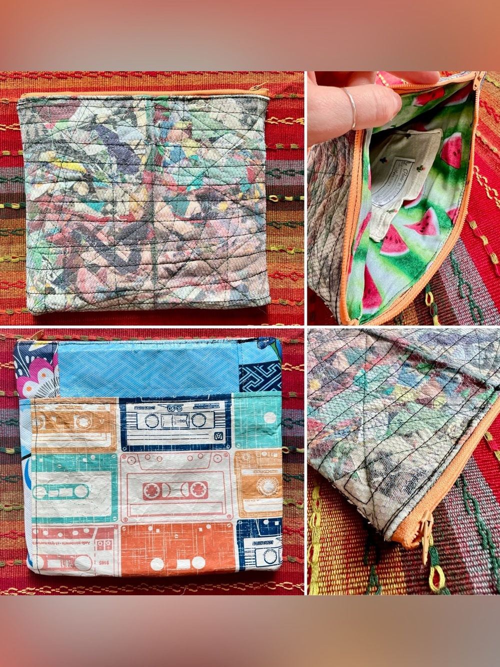 Perfectly Imperfect Zipper Pouch!